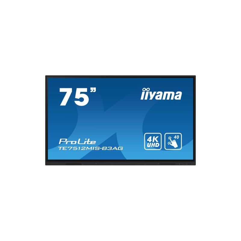 IIYAMA TE7512MIS-B3AG iiyama TE7512MIS-B3AG. Conception du produit : conception de kiosque