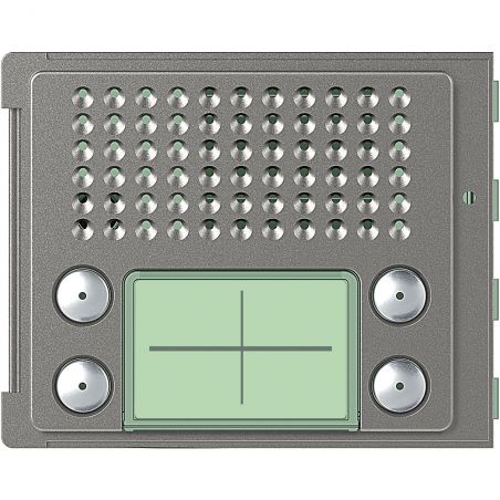 Bticino 351085. Front basic audio module 4 buttons/2 columns SFERA ROBUR.