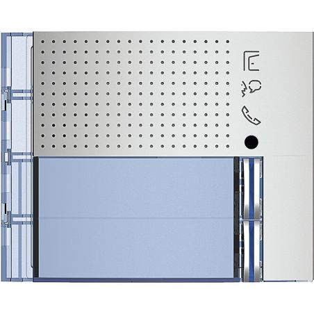 Bticino 351121. Front audio module with 2 buttons and 1 Sfera New column.