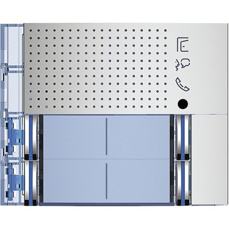 Bticino 351181. Module haut-parleur audio frontal avec 4 boutons 2 colonnes Sfera Nouveau.