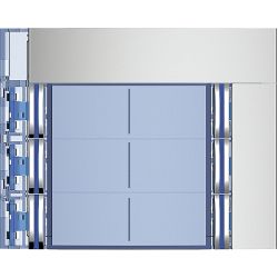 Bticino 352161. Façades pour module de boutons-poussoirs Sfera Nouveau.