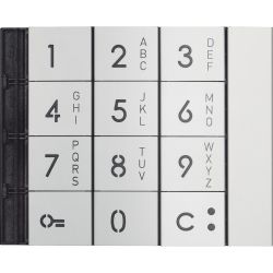 Bticino 353011. Alphanumeric front for 353000Sfera New keyboard module.