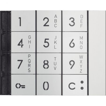 Bticino 353011. Alphanumeric front for 353000Sfera New keyboard module.