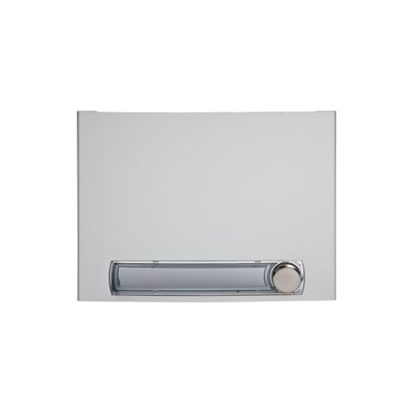 Tegui 375110. Façade pour module bouton poussoir SÉRIE 7 conçue avec 1 bouton poussoir et 1 colonne