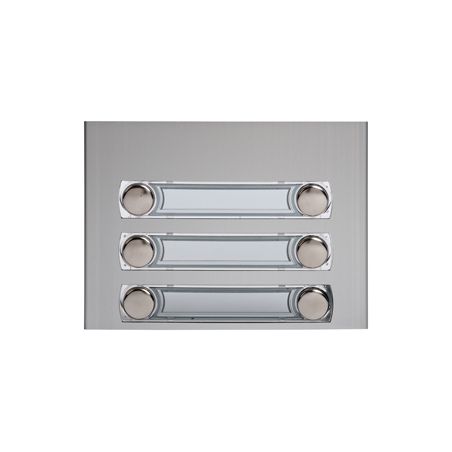 Tegui 375260. Façade pour module de boutons-poussoirs SÉRIE7 conçu avec 6 boutons-poussoirs et 2 colonnes