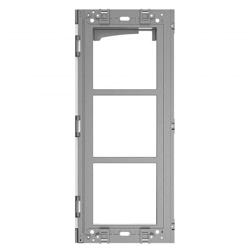 Bticino 350335. Châssis+support 3 modules. Dimensions : 134x315x34,5 mm