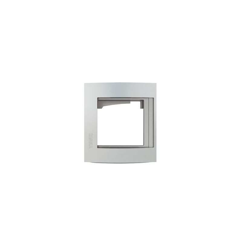 Tegui 376610. Cadre et support pour 1 module, compatible avec les plaques Sfera New, 133 x 133 x 15,3 mm.