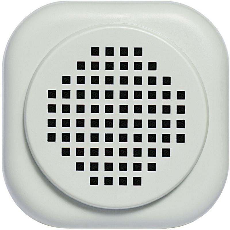 Bticino 336910. Extra hood with neutral appearance. It is used to repeat the intercom call in several rooms.