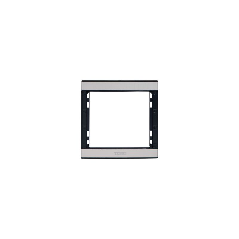 Tegui 375610. Support for 1 SERIES 7 module, 133 x 133mm. Component for video intercom installations.