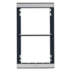 Tegui 375620. Soporte para 2 módulos de la SERIE 7, 133 x 232mm. Componente para instalaciones de videoportero.