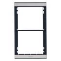 Tegui 375620. Support pour 2 modules SÉRIE 7, 133 x 232 mm. Composant pour installations de vidéophonie.