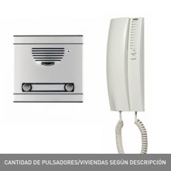 Tegui 375013. Kit de áudio do Sistema Convencional composto por 3 telefones SÉRIE 7 ref