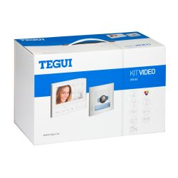 Tegui 376161. Kit vidéo 2 fils composé de 1 moniteur MAINS LIBRES CLASSE 300V13E écran tactile LCD couleur 7"…