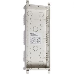 Tegui 375603. 3-module recessed box, SERIES 7, 125 x 320 x 57.5mm for video intercom installation.