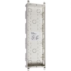 Tegui 375604. 4-module flush-mount box, SERIES 7, 125 x 419 x 57.5mm for video intercom installation.