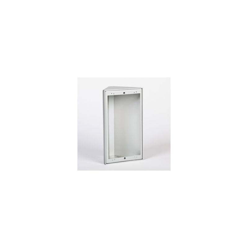 Tegui 375502. Boîtier d'angle 1 colonne - 2 modules SÉRIE 7 - Pour installer les plaques avec une inclinaison…