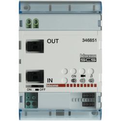 Bticino 346851. System expansion interface with 4 DIN modular housing
