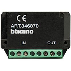 Bticino 346870. Video amplifier, for video installations with non-twisted cable and small section, where the…
