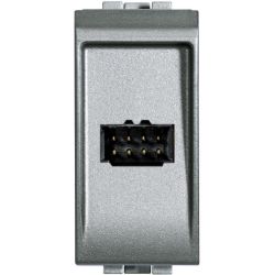 Bticino 336984. Livinglight Tech 8-way socket for desktop installation of prepared interior units and concierge…