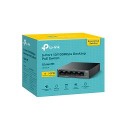 TP-LINK LS105LP TP-Link LiteWave LS105P. Tipo de switch: Não gerenciado