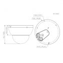 Dahua IPC-HDBW5541E-ZE-S3 H265 IP Dome 5M WDR Deeplight IR40m…