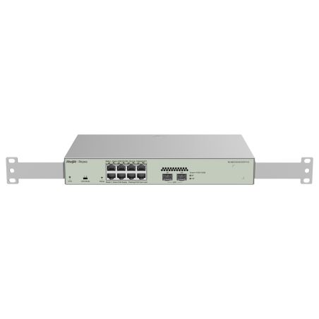 Reyee RG-NBS3100-8GT2SFP-P-V2 - Reyee Switch PoE Cloud Capa 2, 8 puertos PoE+ Gigabit+…