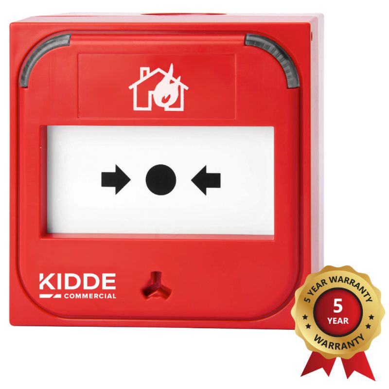 Kidde commercial KE-DM3010R-KIT Bouton poussoir analogique…