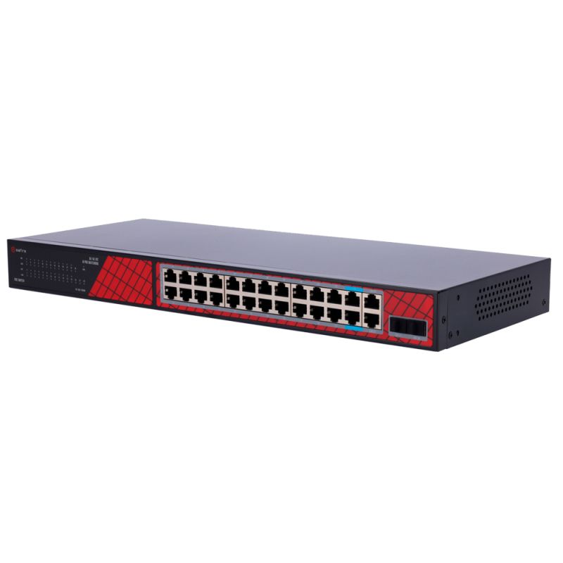 Safire SF-SW2824HIPOE-GF-300 - Safire Switch Hi-PoE, 24 puertos + 2 SFP Uplink + 2…