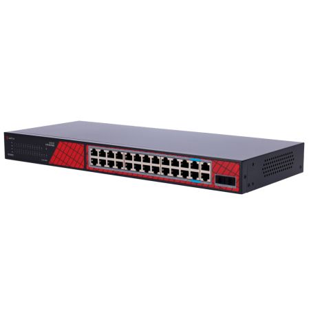 Safire SF-SW2824HIPOE-GF-300 - Safire Switch Hi-PoE, 24 puertos + 2 SFP Uplink + 2…