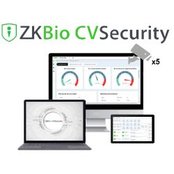 Zkteco ZK-SOF-ZKBIOCV-IVS-P05 - Licencia software de proyectos, Módulo de CCTV | 5…