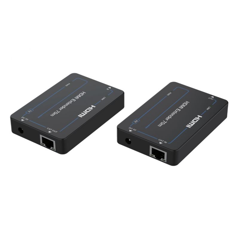 Drutp DR-UTP-HDMI Rallonge émetteur-récepteur HDMI 70m