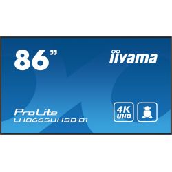 IIYAMA LH8665UHSB-B1 iiyama LH8665UHSB-B1. Design de produto: Design de quiosque