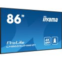 IIYAMA LH8665UHSB-B1 iiyama LH8665UHSB-B1. Design de produto: Design de quiosque