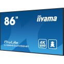 IIYAMA LH8665UHSB-B1 iiyama LH8665UHSB-B1. Design de produto: Design de quiosque