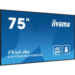 IIYAMA LH7565UHSB-B1 iiyama LH7565UHSB-B1. Design de produto: Design de quiosque