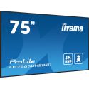 IIYAMA LH7565UHSB-B1 iiyama LH7565UHSB-B1. Design de produto: Design de quiosque