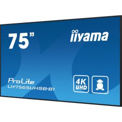 IIYAMA LH7565UHSB-B1 iiyama LH7565UHSB-B1. Design de produto: Design de quiosque