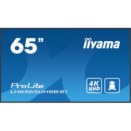 IIYAMA LH6565UHSB-B1 iiyama LH6565UHSB-B1. Product design: Kiosk design