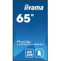 IIYAMA LH6565UHSB-B1 iiyama LH6565UHSB-B1. Conception du produit : conception de kiosque