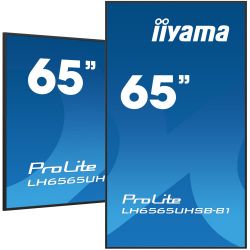 IIYAMA LH6565UHSB-B1 iiyama LH6565UHSB-B1. Design de produto: Design de quiosque