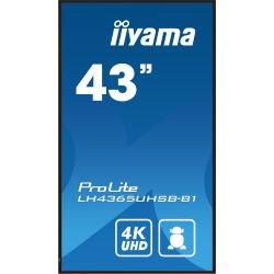 IIYAMA LH4365UHSB-B1 iiyama LH4365UHSB-B1. Product design: Kiosk design