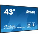 IIYAMA LH4365UHSB-B1 iiyama LH4365UHSB-B1. Design de produto: Design de quiosque