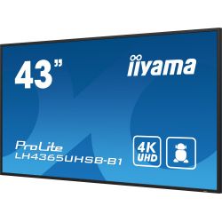 IIYAMA LH4365UHSB-B1 iiyama LH4365UHSB-B1. Design de produto: Design de quiosque