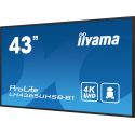 IIYAMA LH4365UHSB-B1 iiyama LH4365UHSB-B1. Design de produto: Design de quiosque