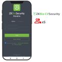 Zkteco ZK-SOF-BIOCV-MBAPP-5ACC - Licencia APP de ZKBio CVSecurity, Capacidad 5…