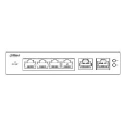 Dahua S4100-4GT2GT-60-C PoE 2.0 Switch 4 Gigabit ports + 2RJ45…