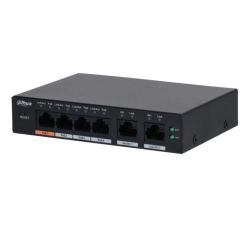 Dahua S4100-4ET2ET-60-C PoE 2.0 Switch 4 portas 10/100 + 2RJ45…