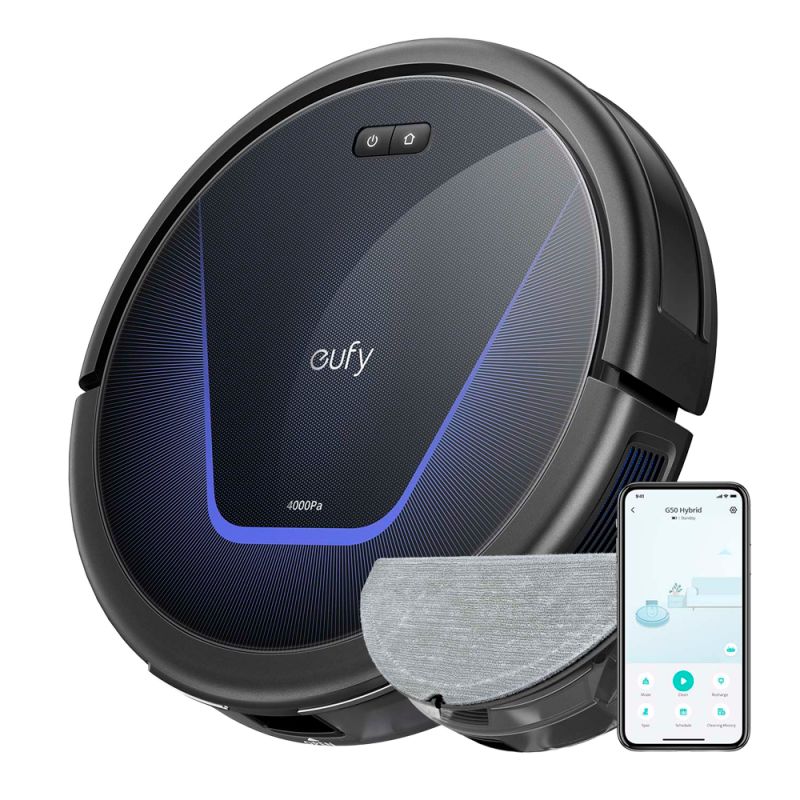 Eufy EUFY-ROBOVAC-G50-HYBRID - Robot Aspirador Eufy by Anker, Potencia máxima de…