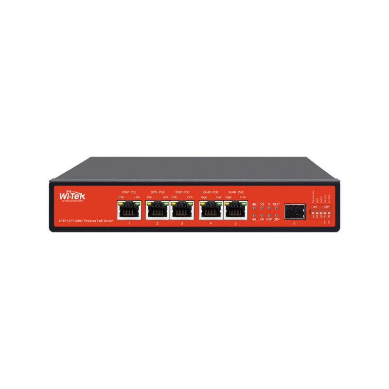 Wi-Tek WI-PS306GF-UPS-15AV2 Switch Wi-Tek PoE PoE de nível…