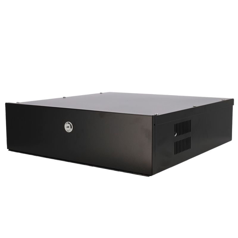 LOCKBOX-2U - Caja metálica cerrada para DVR, Específico para…